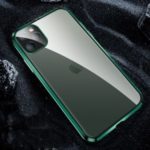 Matte Acrylic Phone Case Cover with Lens Cover for iPhone 11 Pro 5.8 inch – Green