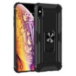 Armor Guard TPU Phone Case with Kickstand for iPhone XS/X 5.8 inch – Black