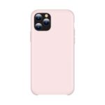 TOTU Three Sides Wrapped Liquid Silicone Shell for iPhone 11 Pro 5.8 inch – Pink