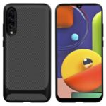 Carbon Fiber Series Anti-drop TPU Case for Samsung Galaxy A50 / A50s / A30s – Black