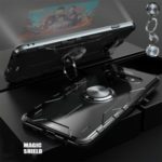 Drop-proof with Kickstand Metal Phone Cover for Samsung Galaxy S10 Plus – Black