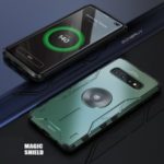 Drop-proof with Kickstand Metal Cell Phone Cover for Samsung Galaxy S10 Plus – Green
