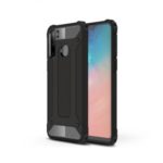 Armor Guard Plastic + TPU Hybrid Covering Case for Samsung Galaxy A21 – Black