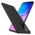 Jazz Series Twill Texture TPU Mobile Case for Samsung Galaxy S20 Ultra/S11 Plus – Black