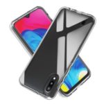 Front PC + Back TPU Hybrid Transparent Cell Phone Case for 	Samsung Galaxy M10/A10