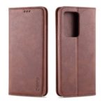 AZNS Retro Style PU Leather Mobile Case for Samsung Galaxy S20 Plus/s11 – Coffee