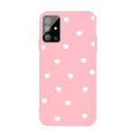 Small Love Hearts Pattern Printing Matte TPU Back Case for Samsung Galaxy S20/S11e – Pink