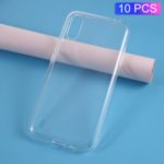 10Pcs/Pack Clear TPU Case with Non-slip Inner for Samsung Galaxy A01