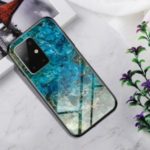 Gradient Color Tempered Glass Phone Case for Samsung Galaxy S20 Ultra – Jade