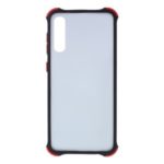 Matte Skin Feel Drop-proof TPU + PC Hybrid Case for Samsung Galaxy A70 – Black