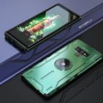 Kickstand Metal Cell Phone Cover Case for Samsung Galaxy Note9 N960 – Green