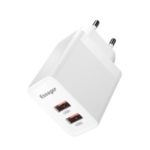 ESSAGER Dual USB QC3.0 Quick Charger Charging Plug Wall Charger – EU Plug