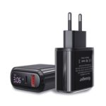 ESSAGER Digital Display Wall Charger QC+PD Quick Charger EU Plug