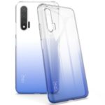 IMAK UX-6 Series Gradient Color Anti-drop TPU Phone Case for Huawei Nova 6 5G Version – Blue