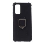 Finger Ring Kickstand TPU Stylish Case for Huawei Honor View 30/V30 – Black