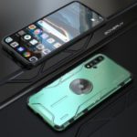 Magic Shield Series Drop-proof Metal + Silicone Phone Case for Huawei Nova 5 Pro – Green
