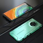 Magic Shield Series Drop-proof Metal + Silicone Phone Case for Huawei Mate 30 Pro – Green