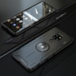 Magic Shield Aluminum Alloy + Silicone Combo Phone Cover for Huawei Mate 20 – Black