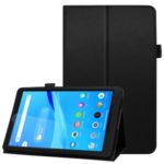 For Lenovo Tab M8/Tab M8 (2nd Gen) Litchi Texture Leather Case Tablet Cover – Black