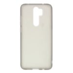 ROAR Solid Color Soft Liquid Latex Silicone Phone Case for Xiaomi Redmi Note 8 Pro – Grey