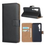 Genuine Leather Wallet Stand Phone Cover for Xiaomi Mi CC9 Pro / Mi Note 10