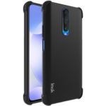 IMAK Anti-drop TPU Soft Case + Screen Protector Film for Xiaomi Redmi K30/K30 5G – Metal Black