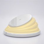 ESSAGER 10W Touch Wireless Charger Night Light Phone Holder – White