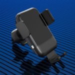 ESSAGER Cell Phone Car Charger 10W Qi Fast Phone Car Charger Mount Automatic Sensor Gravity Stand Holer – Black