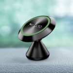 YESIDO C34 360° Aluminum Alloy Luminous Car Magnetic Absorption Bracket – Black