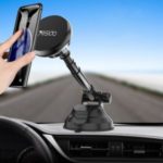 YESIDO C41 Universal Dashboard Suction Cup Magnetic Car Phone Holder Mount for 4-7 inches – Black