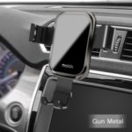 YESIDO C46 Universal Air Outlet Car Phone Holder Mount Gravity Sensor Support – Black