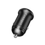 ESSAGER Dual USB Ports 4.8A Mini Car Charger – Black