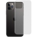 IMAK for iPhone 11 Pro Max 6.5 inch Carbon Fiber Texture Anti-scratch Phone Back Protector