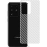 IMAK Soft PVC Carbon Fiber Texture Back Protective Film for Samsung Galaxy S20 Ultra
