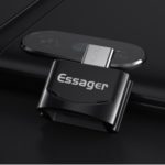 ESSAGER UC100 Type-C Male to USB Female Adapter – Black