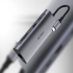 WiWU Alpha A831 Type-C+USB3.0+HDMI+LAN+Type-C+SD Card +TF Card Adapter