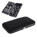10-in-1 Manicure Set (Earpick + Scissors + Tweezers + 2PCS Nail Clippers + Nail Filer + Cuticle Nipper + Cuticle Pusher + Cuticle Trimmer + Toenail Scissors)