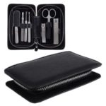 7-in-1 Manicure Set (Earpick + Scissors + Tweezers + Nail Clippers + Nail Filer + Cuticle Nipper + Toenail Clipper)