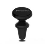 YESIDO 360° Rotary Car Air Outlet Magnetic Phone Holder Aluminium Alloy Bracket – Black