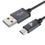 RAMPOW Micro USB Braided Sync Data Charging Cable 2m for Samsung Huawei Xiaomi