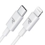 RAMPOW 1M USB-C to Lightning 8Pin MFi Certified Fast Charging Cable Supports Power Delivery