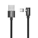 ESSAGER 1m Elbow Magnetic Type-C Charging Cable Cord – Black