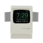 For Apple Watch Charging Holder Silicone Stand – Beige