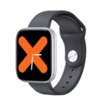 T85 1.54 inch Bluetooth Multifunction Bracelet with Heart Rate Blood Pressure Monitor – Silver