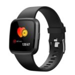 CAVO V12C Sports Fitness Tracking Smart Watch Female Physiological Reminder – Black
