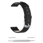 Leather Band Smart Watch Strap for Samsung Galaxy Watch Active SM-R500NZKAXAC 40mm – Black