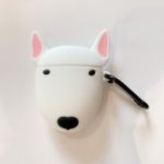 Cartoon Silicone Case for Apple AirPods with Wireless Charging Case (2019) / AirPods with Charging Case (2019) (2016) – Bull Terrier