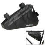 B-SOUL Large Capacity Bike Bag Waterproof Bicycle Triangular Beams Upper Pipe Saddle Bags – Black