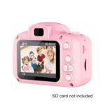 800W Mini Children Digital Camera Cute Cartoon Camcorder Video USB Rechargeable for Children Kids – Pink / SD Card Not Included