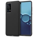 Jazz Series Twill Texture TPU Back Case for Huawei P40 – Black